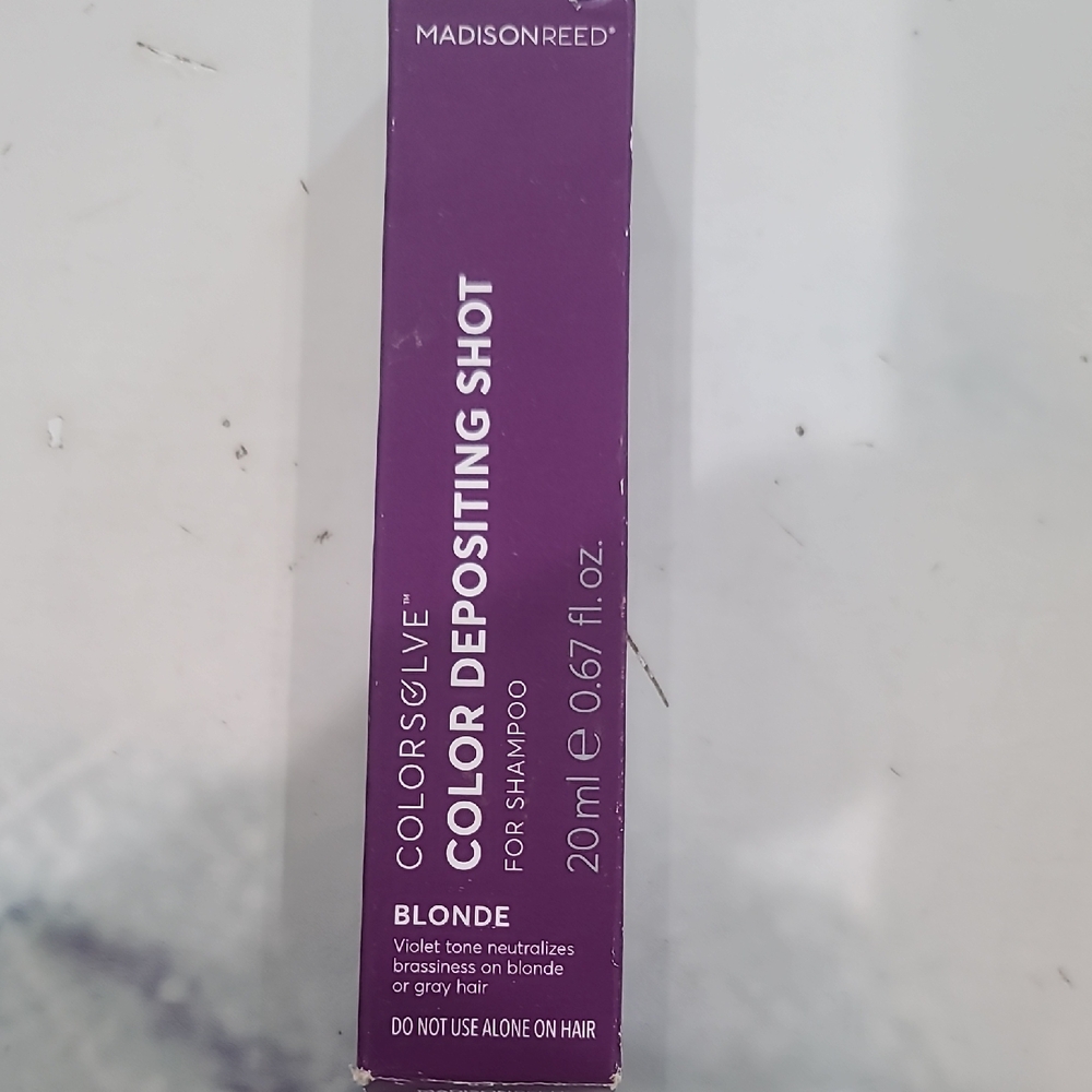 Madison Reed Purple Color Depositing Shot blonde